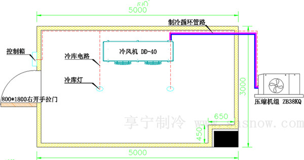 冷库工程设计图