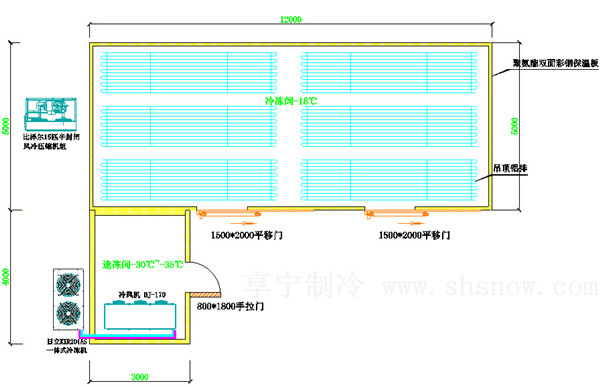 冷库工程设计图